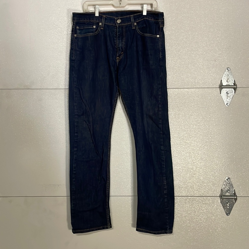 Levi 513 W 34 L 32 blue jeans